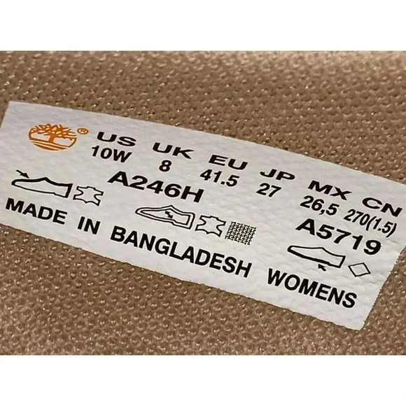 Timberland Womens Berlin Park Oxford Shoes Beige Leather Lace Up Round Toe 10 - Picture 10 of 12